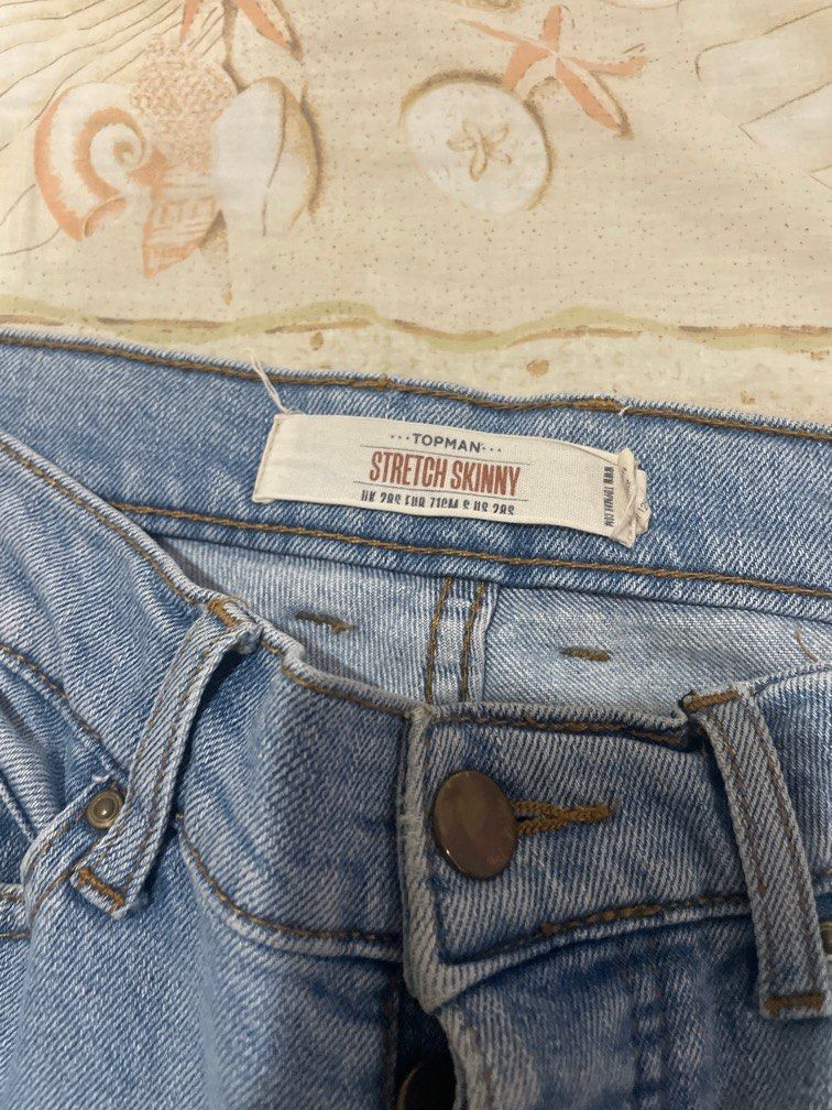 TopMan Skinny Jeans (Category: Jeans) located in Manila. Submitted by bunny_thrift_shop (Listing ID 1381572654, Image 2). Description: LAST PRICE.