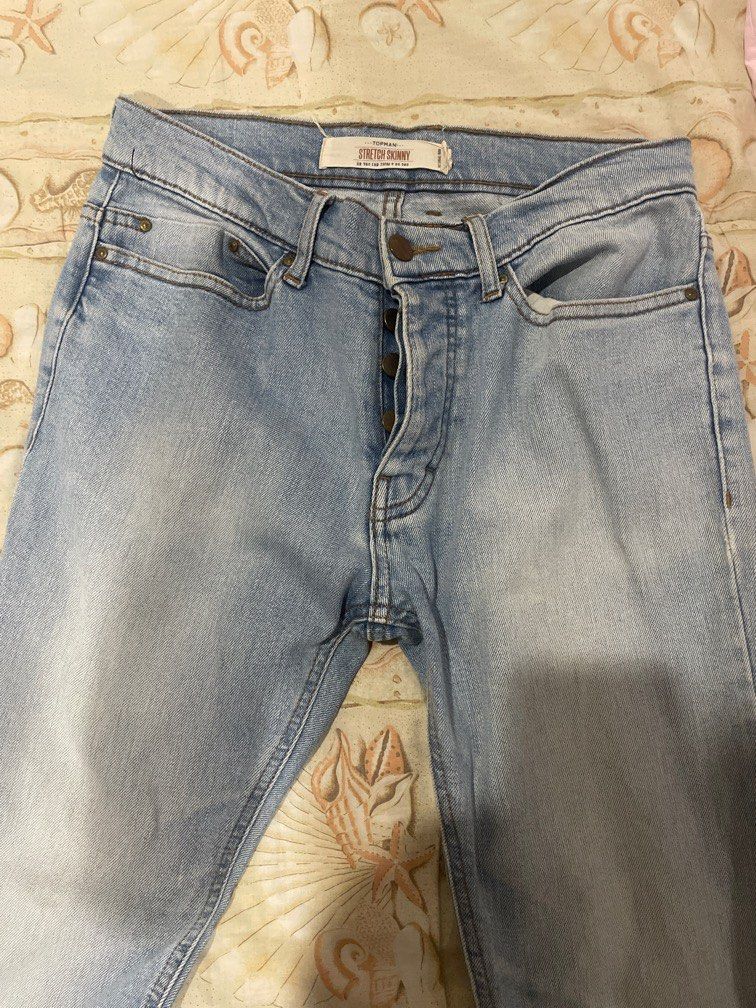 TopMan Skinny Jeans (Category: Jeans) located in Manila. Submitted by bunny_thrift_shop (Listing ID 1381572654, Image 1). Description: LAST PRICE.