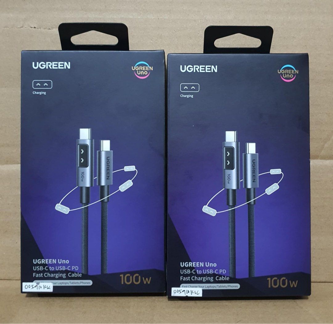 UGREEN Uno Type C to Type C USB C 3m (Fast-charging) (Category: Chargers & Cables) located in Manila. Submitted by mxrx_ (Listing ID 1381605889, Image 1). Description: .