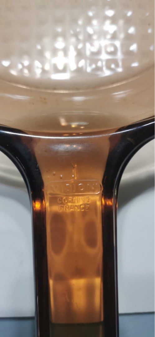 Vision Corning Ware - Free Shipping within Luzon area (Category: Cookware & Accessories) located in Subic. Submitted by sarahilegna (Listing ID 1381580587, Image 3). Description: Authentic Vision Corning Ware in Amber Diameter: 10 inches Made in France Flaws are already in the photos. RFS: Decluttering. This is a personal preloved. Not from surplus. Free shipping within Luzon area only..