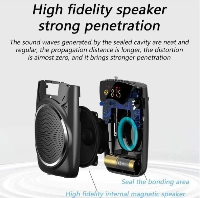 Voice Amplifier Microphone Speaker Wireless Microphone Headset Amplifier63230114540289113