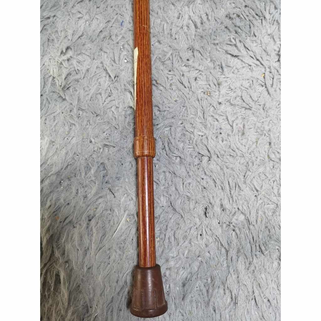 Wooden adjustable Walking Stick. (Category: Medical Supplies & Tools) located in Santa Cruz. Submitted by jmy_surplus.2 (Listing ID 1381542334, Image 3). Description: 30% Size ; L - 29 W - 2 H - 5 Color ; Brown Type ; Walking Stick Brand ; No Brand Material ; Wood Style ; Wooden Adjustable Walking Stick LR - 57 JMY1.