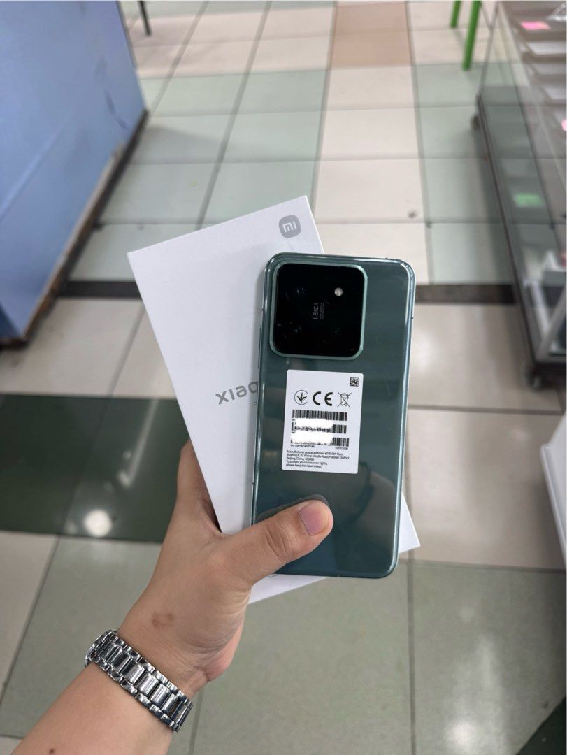Xioami 14 5G 512gb Global FU Complete (Category: Xiaomi) located in San Juan City. Submitted by javedsgadgetshop (Listing ID 1381618963, Image 1). Description: INSTALLMENT OPTIONS : SPAY LATER / GGIVES / CREDIT CARD! WE BUY AND SELL SO PWEDE MAGBINTA OR SWAP ! Quick Specs : Xiaomi 14 5G •512gb •NTC Variant •Good batt health •Factory Unlock •95% Smoothness •No hidden issue | No Repaired •100% Authentic | Not Refurbished •w/ Box Charger & store war