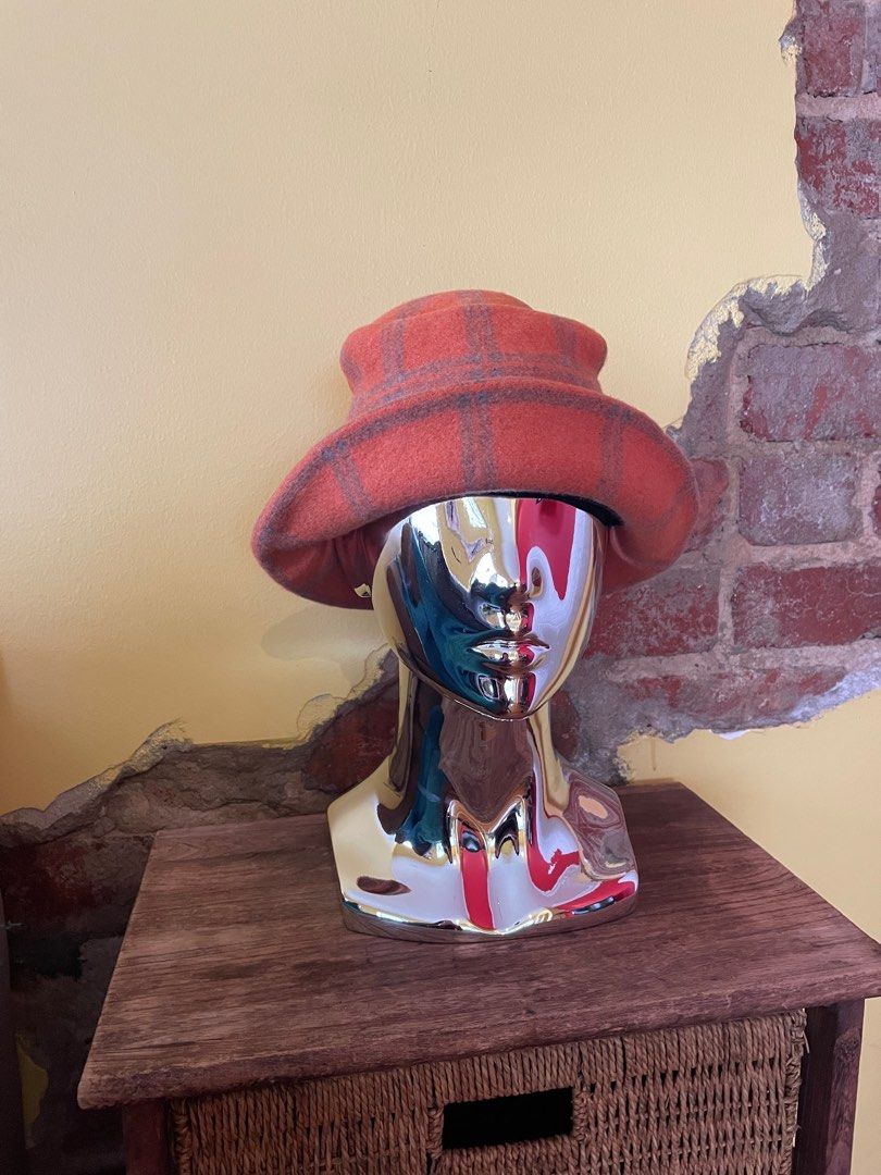100% Wool Plaid Bucket Hat (Category: Women's Accessories) located in Melbourne. Submitted by bellaollie97 (Listing ID 1378225544, Image 2). Description: Purchased from Victoria Market for $40 Pure wool and very warm ☺️.