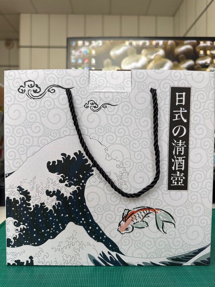 由 darren.kuo (刊登 ID 1378217338，圖片 1) 提交，位於 台中市 (Taichung) 的 日式玻璃清酒壺、溫酒器（全新） (類別：水杯、水壺)，說明：全新，只有拆封檢查 交換禮物換到的，因無喝酒故售出。