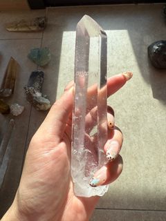 Clear Quartz Laser Wand (Multiple Triangular Patterns)64235657315842110