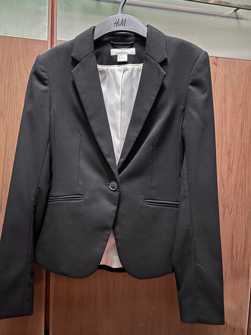 包順豐H&M 修腰西裝外套西裝褸/ 無人要就9月15號拎去救世軍, 女裝