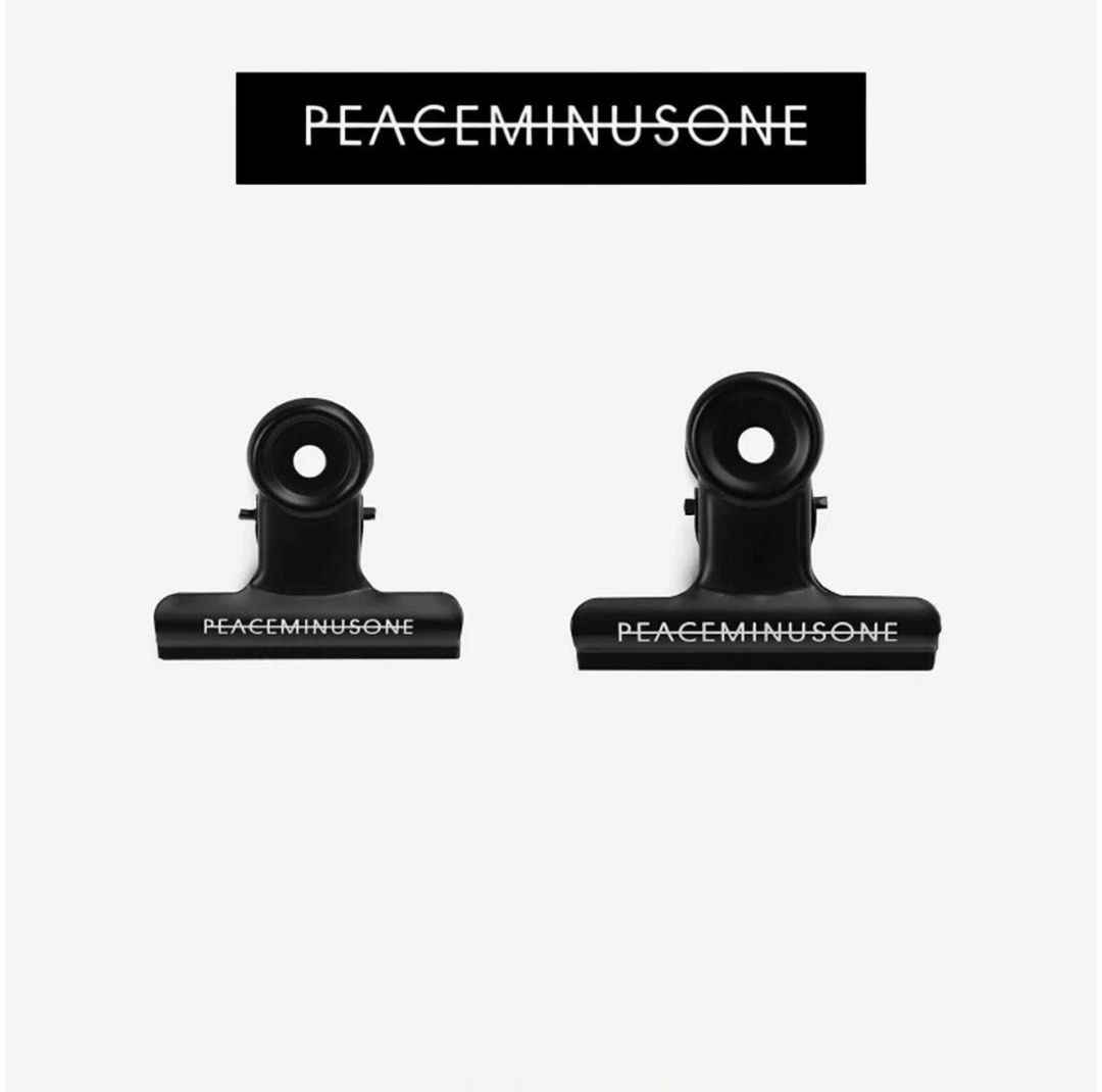 🇰🇷韓國直送🇰🇷 pmo 官方商品Peaceminusone x Fragment Design Bulldog Clip Black  權志龍小雛菊棒球帽夾衣領夾GD同款, 女裝, 手錶及配件, 其他飾物-