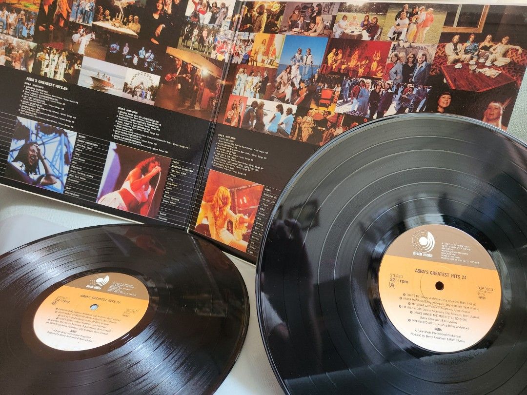 ABBA Greatest Hits Double LP Vinyl Records (Category: Vinyls) located in Manila. Submitted by racz03 (Listing ID 1378333332, Image 3). Description: ABBA Greatest Hits, LP Vinyl Records. Double LP The Vinyl is in Mint Condition. Japan Pressed.