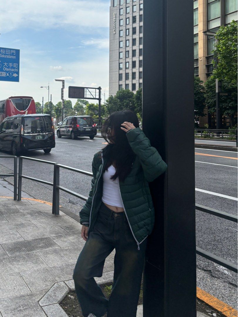 Adidas Green Puffer Jacket Winter (Category: Coats, Jackets and Outerwear) located in Manila. Submitted by de.clutterthings (Listing ID 1378191383, Image 1). Description: ONLY USED ONCE IN JAPAN! • size s-l • dm for more details!.