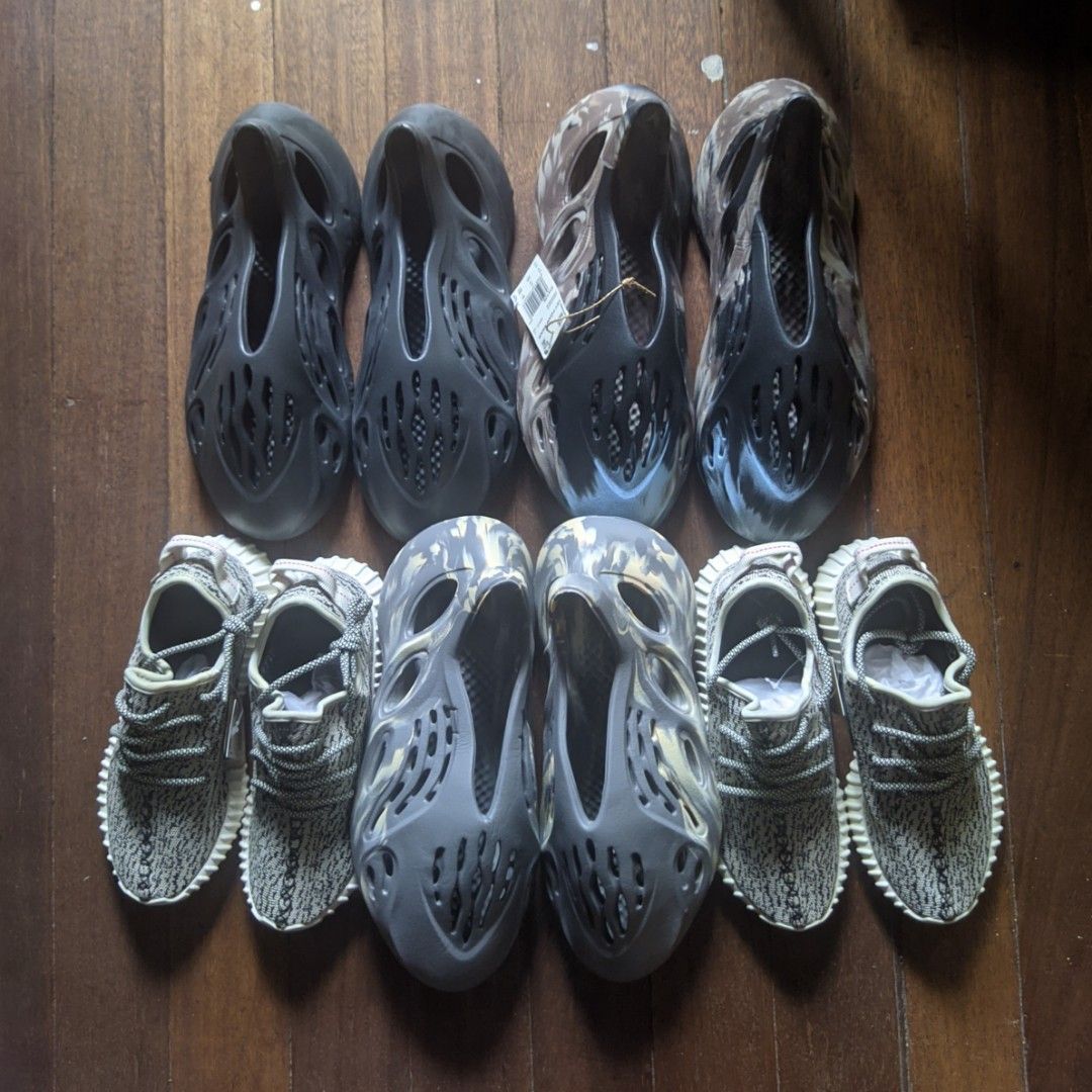 Adidas Aspack (Category: Sneakers) located in Dasmarinas. Submitted by _thrift.lang_ (Listing ID 1378234787, Image 1). Description: Adidas Yeezy 350 & Foam Runner Size 37,38,sold42,sold44,sold45 2800 Dasmariñas Cavite Meet up or Delivery.