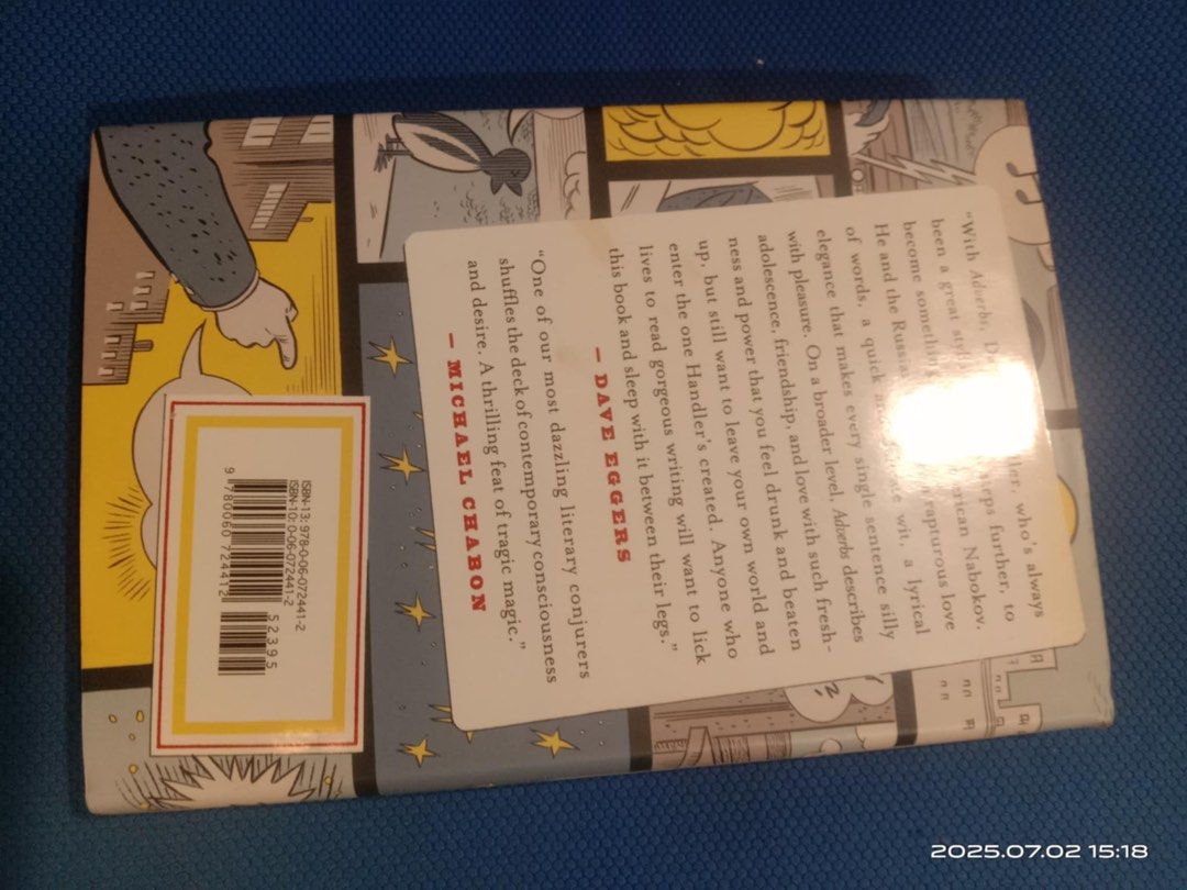 Adverbs A Novel book (Category: Storybooks) located in Manila. Submitted by declutterforamari (Listing ID 1378241253, Image 2). Description: .