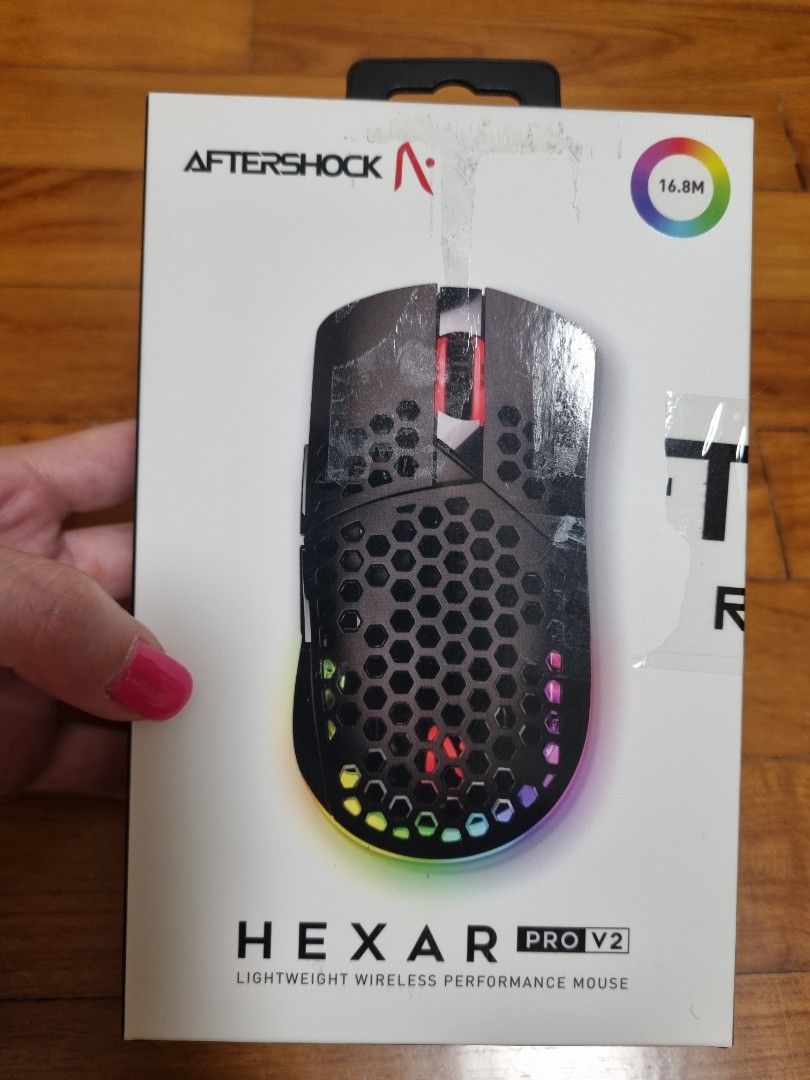 Aftershock Hexar Pro V2 Wireless Gaming Mouse