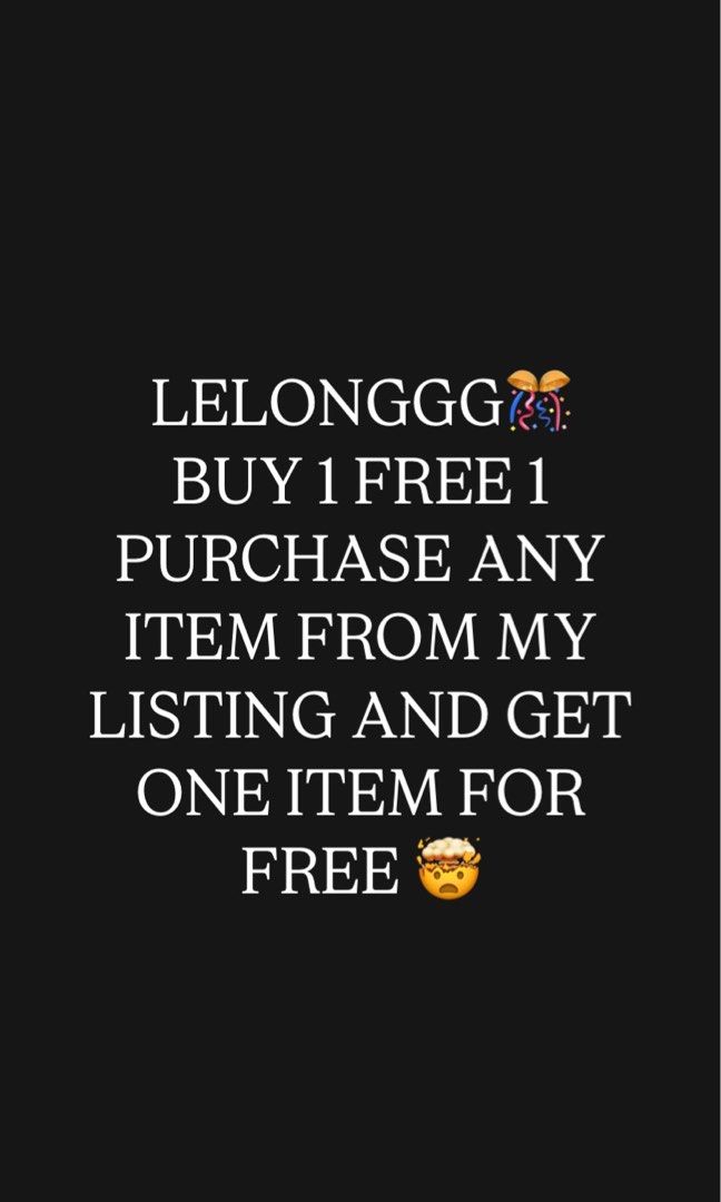 Announcement (Category: Announcements) located in Seremban. Submitted by fyfiz (Listing ID 1378324544, Image 1). Description: .