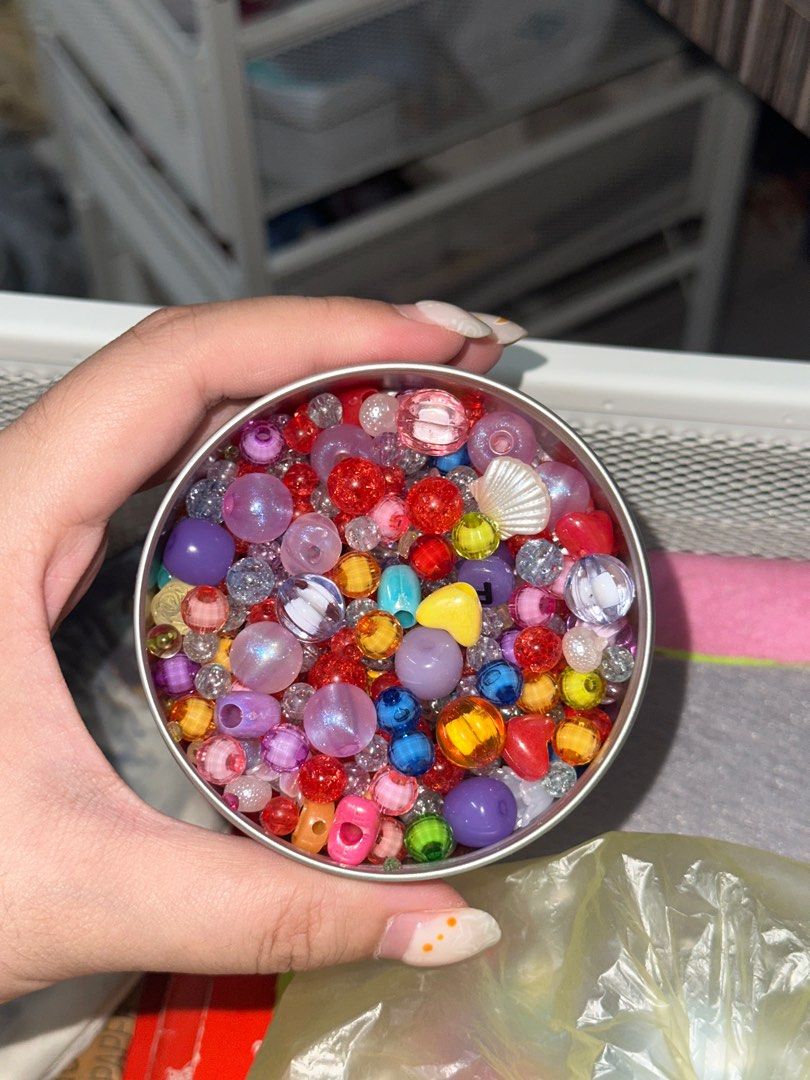 Assorted Beads & Nylon String (Category: Handmade Craft) located in Skudai. Submitted by nekkio (Listing ID 1378225464, Image 1). Description: bought to make friendship bracelets for the eras tour (dm for pics bracelets ive made!) .