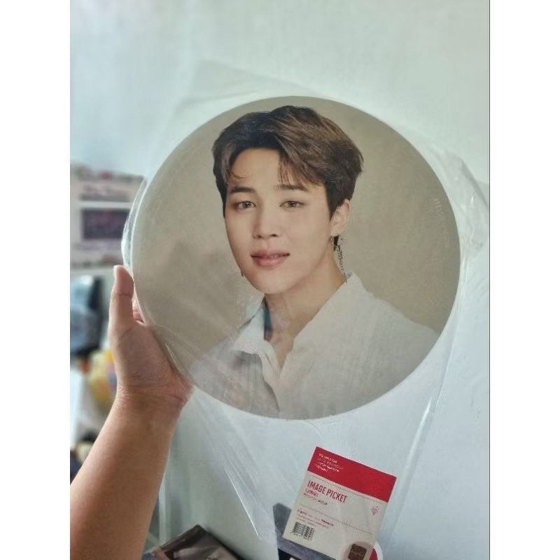 BTS Jimin Image Picket (Love Yourself Speak Yourself) (Category: K-Wave Merchandise) located in Rizal. Submitted by d.armyst (Listing ID 1378210338, Image 1). Description: Complete with Keyring .