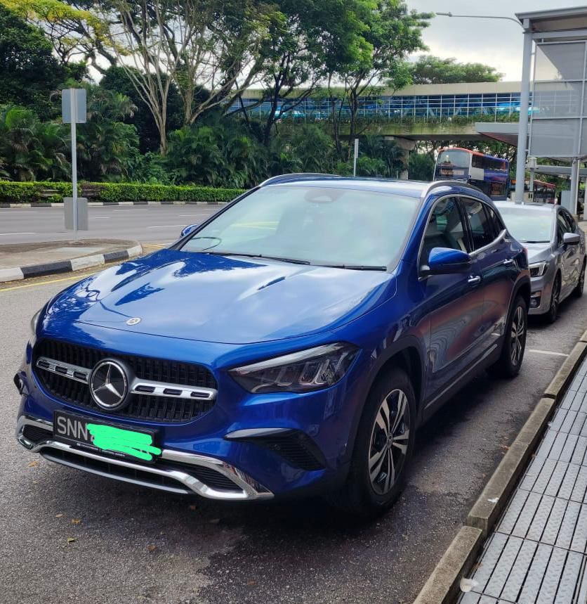 Car Lease Novation Transfer (Category: Car Rental) located in Singapore. Submitted by sebrinaabdul (Listing ID 1378294348, Image 1). Description: 🚗 Car Lease Transfer/Novation – Take Over My Lease! 🚗 Letting go of my GLA 180 Mercedes SUV via lease novation under Cycle & Carriage Singapore. Looking for someone to take over my existing lease. Key Details: • Model: Dec 2023 GLA 180 Mercedes SUV • Colour: Blue Spectre • Lease Start: Dec 2023 • Leas