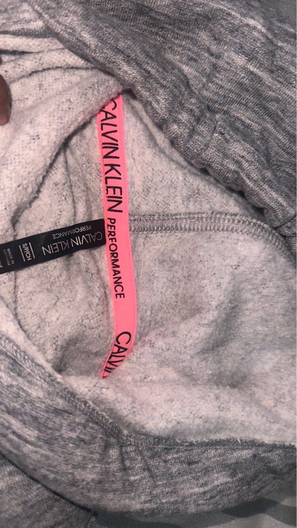 CK performance hoodie (Category: Activewear) located in Manila. Submitted by GoodFindsMnl (Listing ID 1378241563, Image 2). Description: Ck performance activewear hoodie Barely used Rfs- declutter Ship via lalamove or lbc Mnl area .