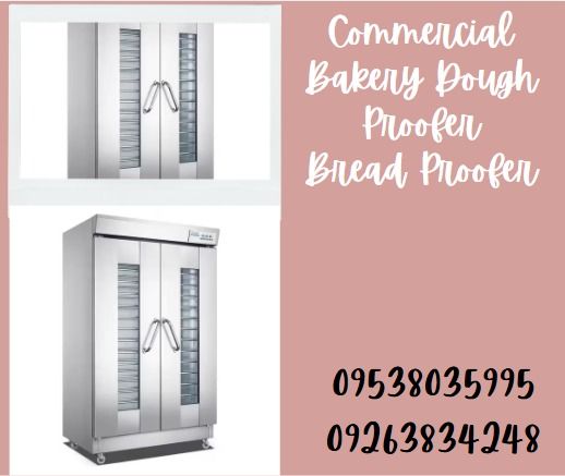 COMMERCIAL BAKERY DOUGH PROOFER BREAD PROOFER (Category: Bakeware) located in Caloocan City. Submitted by liezelmonl80299 (Listing ID 1378171536, Image 1). Description: DIMENSION: 1100*760*1830 "PACKING SIZE (MM)'': 1200*870*1930 NET WEIGHT: 75 GROSS WEIGHT (KGS): 100 VOLUME (CBM): 2.015 Power: 2.5+2.5kW, 220V/50Hz.