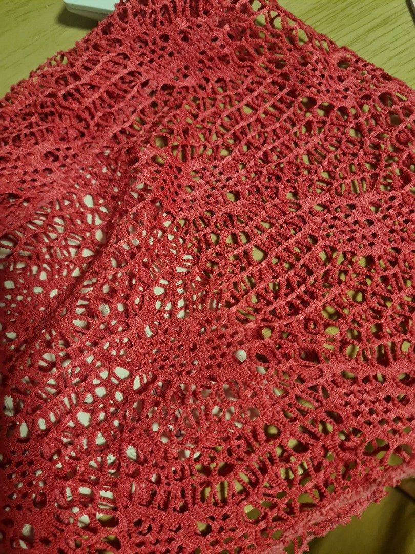 Coverup short swimwear (Category: Bikinis & Swimsuits) located in Las Pinas. Submitted by thegentlethread (Listing ID 1378331158, Image 3). Description: bought in SM dept store size small fushia pink no when worn no issue, just declutering non stretchable.