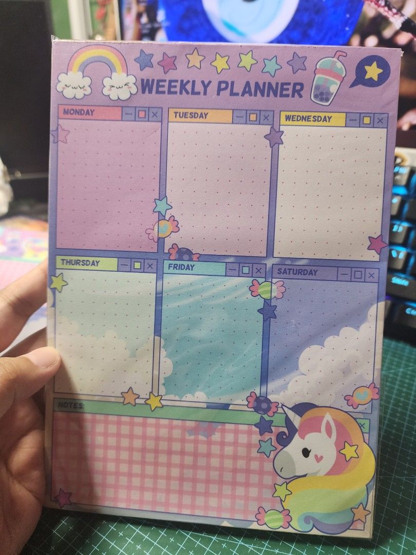 DAILY PLANNER PAD (Category: Stationery & School Supplies) located in Caloocan City. Submitted by JLShop (Listing ID 1378315868, Image 2). Description: FOR SALE DAILY/ WEEKLY PLANNER PAD 60 PESOS ONLY PM IF INTERESTED..