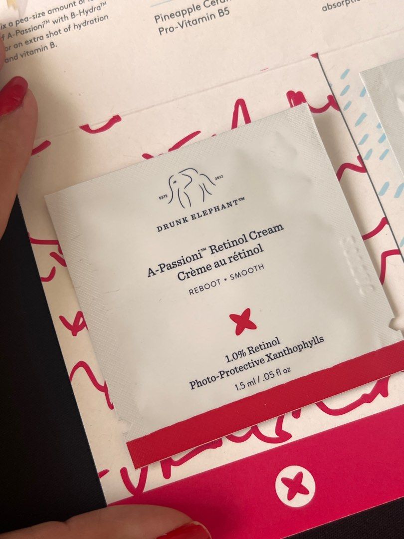 DRUNK ELEPHANT A-Passioni Retinol & B-Hydra Serum (Category: Face Care) located in Taguig. Submitted by bodegawn (Listing ID 1378240599, Image 2). Description: Great combination for skincare .