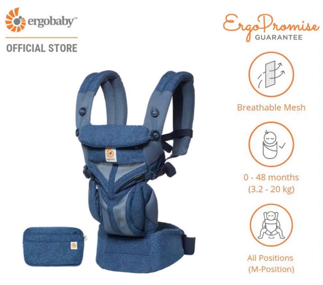 Ergobaby Carrier blue flower (Category: Carriers & Slings) located in Singapore. Submitted by shakeshaggz (Listing ID 1378196524, Image 1). Description: .