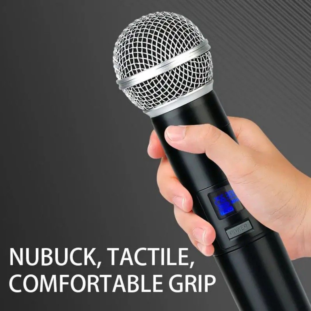High Quality 2025 Single 4 Channel Digital Selectable UHF Wireless Microphone for Church Singing KTV63222274855554112