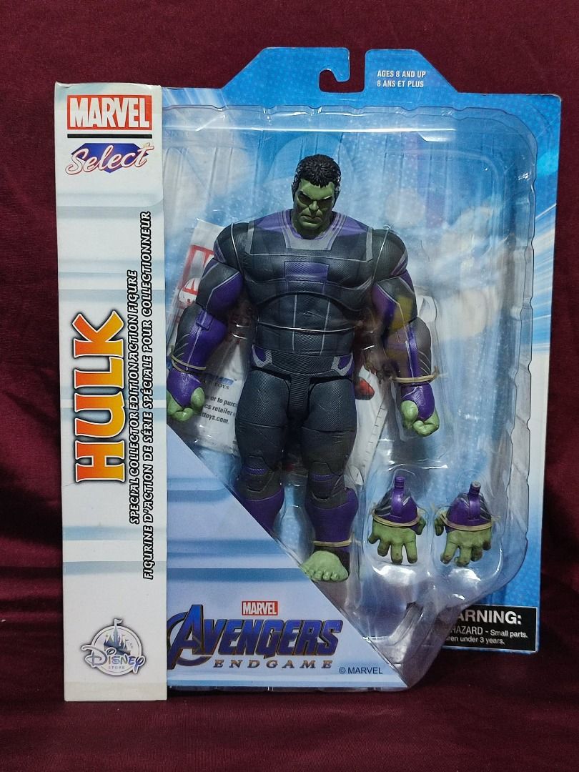 HULK, sealed - DISNEY EXCLUSIVE Marvel Select Avengers Endgame Thanos (Category: Figurines & Statues) located in Angeles City. Submitted by moretoys4u2024 (Listing ID 1377476472, Image 1). Description: * Message me if you want to purchase * Message me if you want to purchase * Message me if you want to purchase ` [ON HAND / AVAILABLE!!!] ` P3,400 DIAMOND SELECT Toys * Disney Exclusive * Marvel Avengers Endgame Hulk * sealed * packaging condition:
