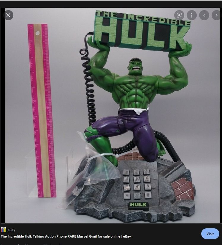 Hulk Telephone, Harley Davidson Torchlight, Diana Camera, Vintage ...