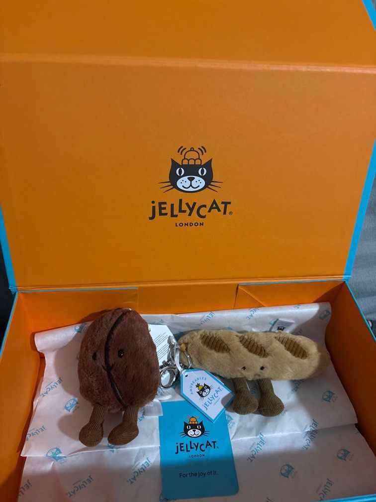 Instock jellycat coffee bean croissant bag charm (Category: Toys & Games) located in Singapore. Submitted by pasarbuysg (Listing ID 1378256049, Image 1). Description: .