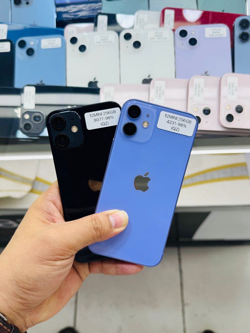 iPhone 12 Mini 256GB 98%BH Openline 99%smooth No issues (Category: iPhone 12 Series) located in San Juan City. Submitted by saabangadgetshop (Listing ID 1378150266, Image 1). Description: Onhand | Pre-owned iPhone 12 Mini 256GB OPENLINE Battery Health 98% NO HIDDEN ISSUES NO HISTORY OF REPAIR 99%Smooth TEST TO SAWA RESET ALL YOU WANT TEST ALL YOU WANT NOT REFURBISHED AUTHENTIC PHONE ALL WORKING (FREE 3UTOOLS) iPhones iPads only 🆓Freebies ✅Charge