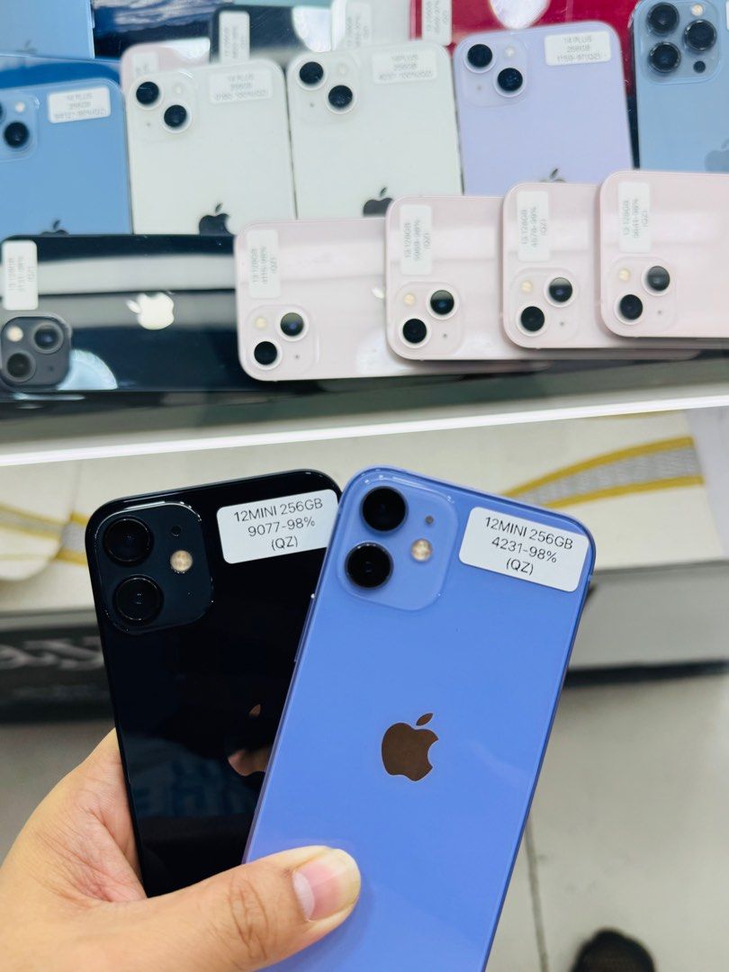 iPhone 12 Mini 256GB 98%BH Openline 99%smooth No issues (Category: iPhone 12 Series) located in San Juan City. Submitted by saabangadgetshop (Listing ID 1378150266, Image 2). Description: Onhand | Pre-owned iPhone 12 Mini 256GB OPENLINE Battery Health 98% NO HIDDEN ISSUES NO HISTORY OF REPAIR 99%Smooth TEST TO SAWA RESET ALL YOU WANT TEST ALL YOU WANT NOT REFURBISHED AUTHENTIC PHONE ALL WORKING (FREE 3UTOOLS) iPhones iPads only 🆓Freebies ✅Charge
