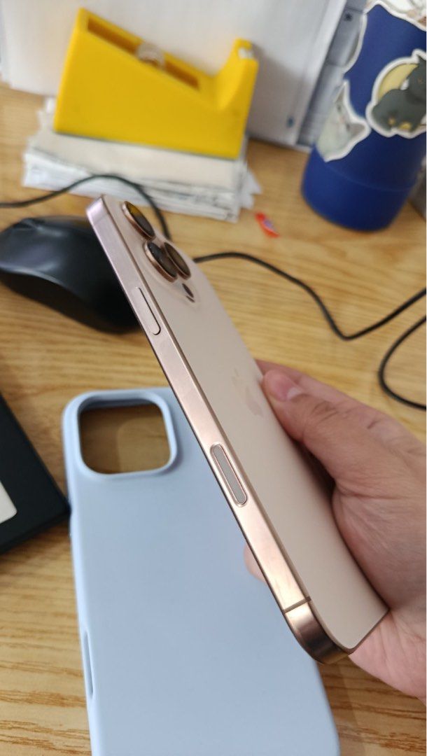 iPhone 16 Pro Max for SWAP (Category: iPhone 16 Series) located in Quezon City. Submitted by hanisst0re (Listing ID 1378219860, Image 3). Description: 🔥iPhone 16 Pro Max | 256gb | Lady owned🔥 April 12, 2025 activated ☑️no history of repair ☑️98% makinis pa sayo! ☑️Complete with original box & original charger ☑️Unli check upon pick up ☑️Screen & case protected since day 1 Freebies: Authentic cases 𝙋𝙄𝘾𝙆 𝙐𝙋 𝙊𝙉𝙇𝙔 Swap sa iphone 16 PRO na