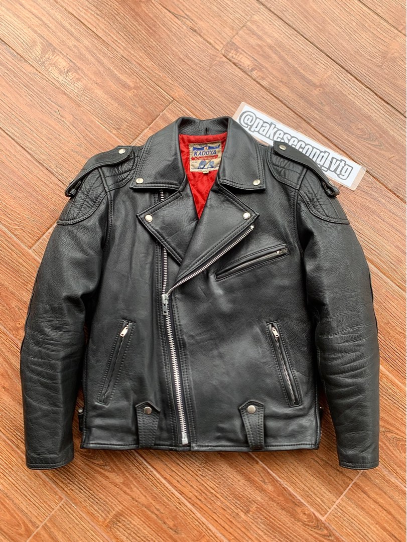 Jaket Kulit KADOYA Leather Jacket Japan