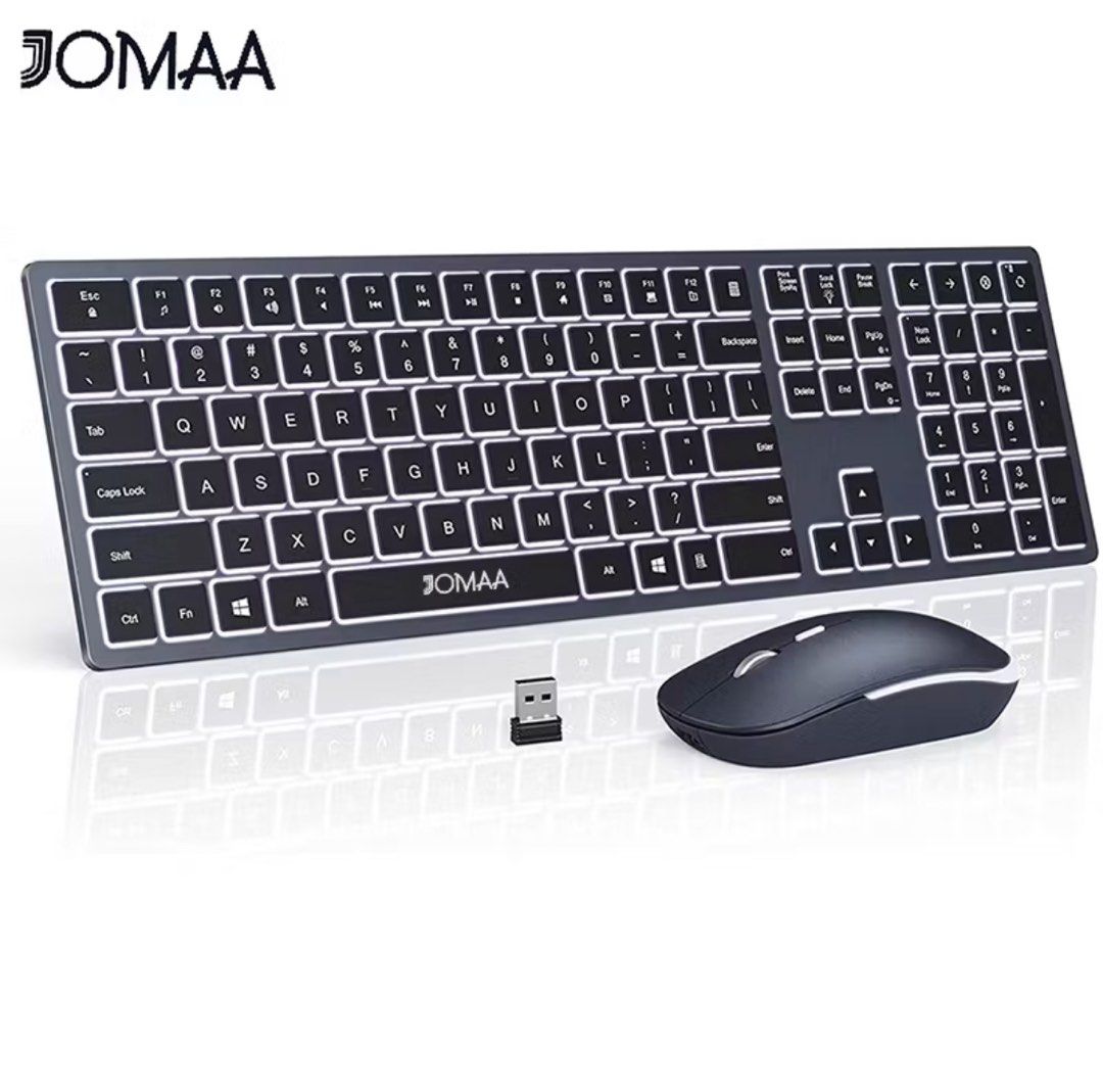 Jomaa Ultra Slim Wireless keyboard and mouse (Category: Computer Keyboard) located in Paranaque City. Submitted by danijie (Listing ID 1378152544, Image 1). Description: .