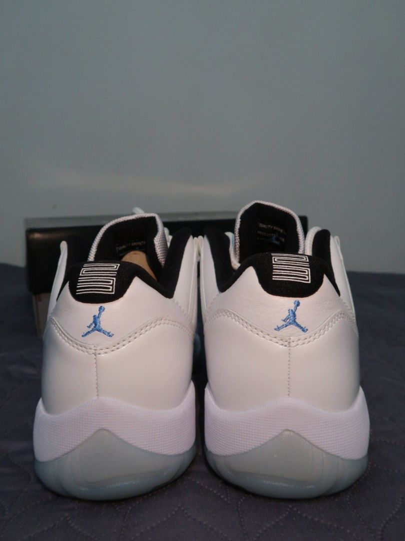 JORDAN 11 RETRO LOW 'LEGEND BLUE' (Category: Sneakers) located in Paranaque City. Submitted by sircraig (Listing ID 1378217172, Image 3). Description: DS. 2021 RELEASE. SIZE US 10 M. 100% ORIGINAL & AUTHENTIC. WITH ORIGINAL BOX..