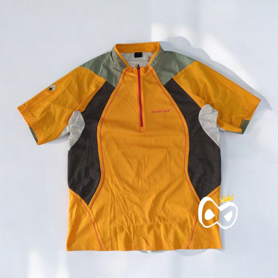 Kaos Jersey Baselayer Outdoor MONTBELL Second Original