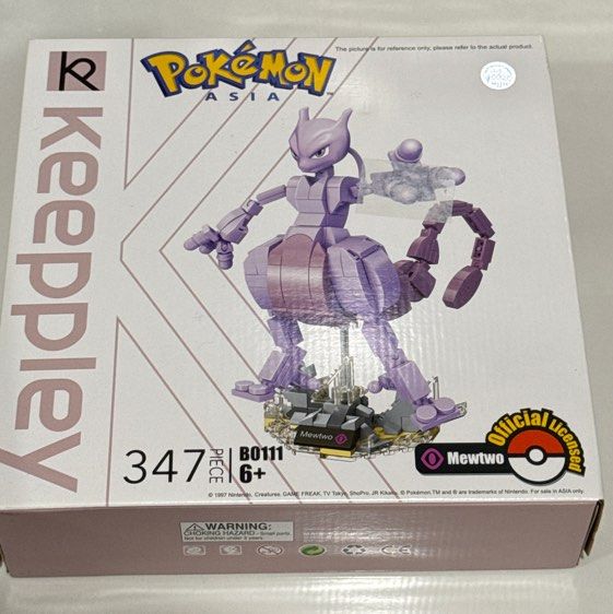 Keepley Pokemon Asia Mewtwo Building Block Set, Hobbies & Toys, Toys ...