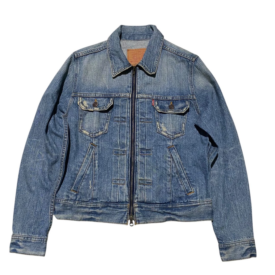 Levis vintage type trucker zip denim jacket