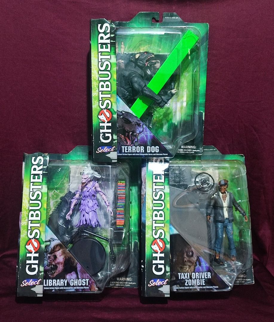 LIBRARY GHOST, sealed - Ghostbusters Movie Wave 5 Diamond Select Real ...