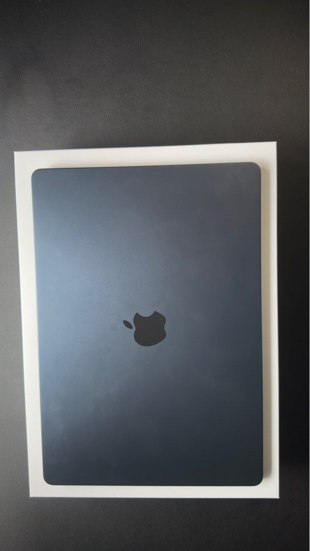 Macbook Air M2 15inch 1TB (Category: Laptops & Notebooks) located in Singapore. Submitted by Maxipad (Listing ID 1378210672, Image 2). Description: Selling MacBook Air M2, midnight blue. Comes with original box and charger set. No applecare. 16GB Unified Memory 1TB storage Battery health 92% Purchased 2 years ago and in fantastic condition..