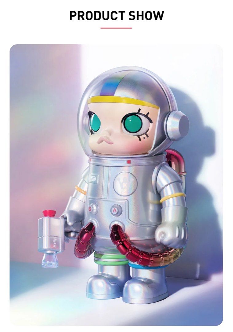 MEGA SPACE MOLLY RAINBOW 400% 2.0, Hobbies & Toys, Toys