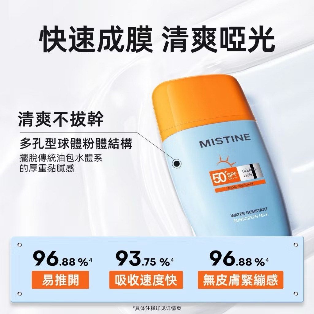 由 975dgcqns726323 (刊登 ID 1378323829，圖片 2) 提交，位於 台北市 (Taipei) 的 Mistine防曬霜乳搖搖樂SPF50+面部戶外防水防汗（實體圖可聊聊） (類別：化妝品)，說明：蜜絲婷搖搖樂防曬（陸版） 全新 保證正品 均為一個月前購入，保存期限到2028年 更多圖片歡迎聊聊。