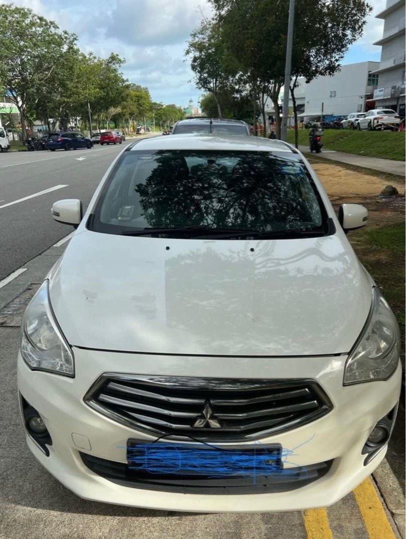 Mitsubishi Attrage (Category: Car Rental) located in Singapore. Submitted by luxallday (Listing ID 1378257147, Image 1). Description: $50/day PHV ready.