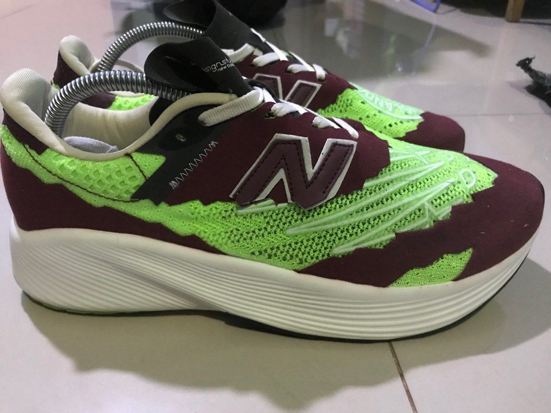 New Balance x Stone Island, Fesyen Pria, Sepatu Sneakers di