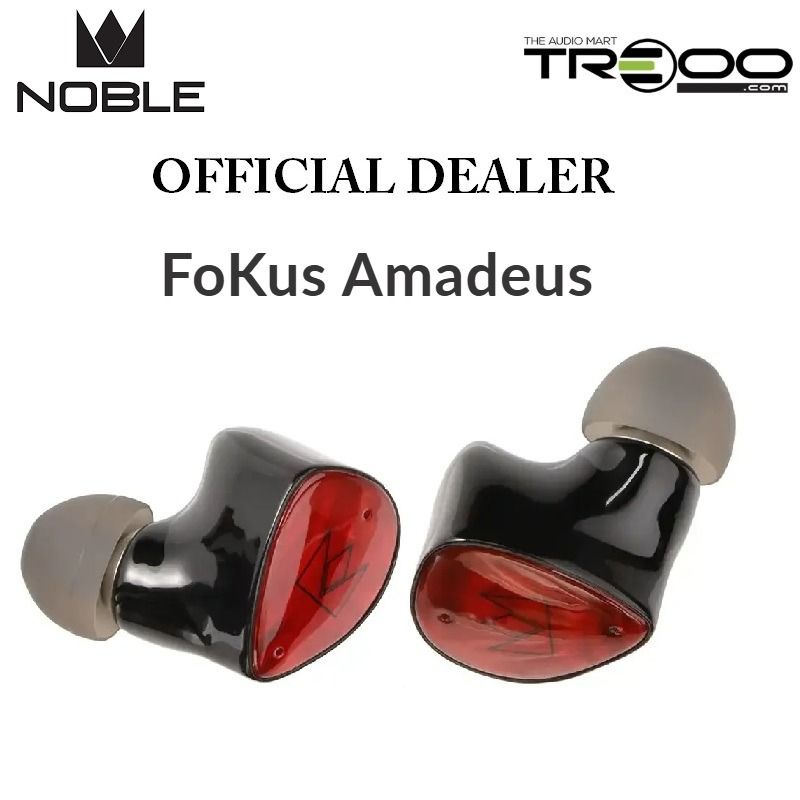 [Official] Noble Audio FoKus Amadeus 8.3mm Triple-Layer Diaphragm (1DD) True Wireless Bluetooth In-Ear Earphone with Mic (Category: Earphones) located in Singapore. Submitted by treoo (Listing ID 1378240987, Image 1). Description: 🔥✨ Promotion valid for a limited time only; while stocks last! ✨🔥 ✅ 8.3mm Triple-Layer Diaphragm – Offers dynamic, rich, and detailed sound reproduction. ✅ True Wireless Design – Enjoy a completely cable-free listenin