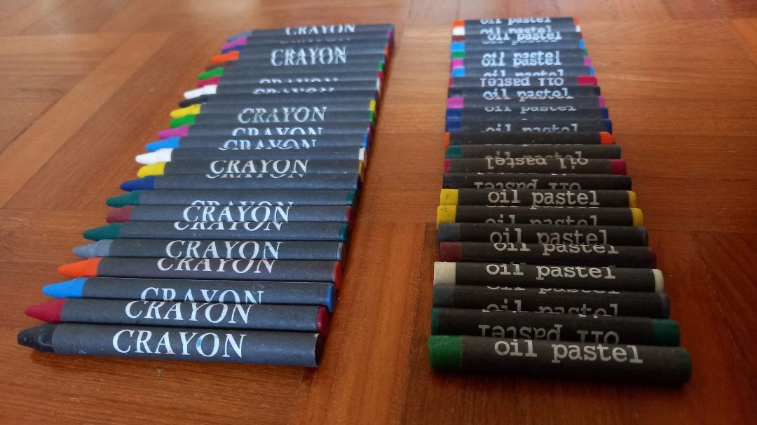 Oil pastels, rayons and watercolor set (Category: Stationery & School Supplies) located in Singapore. Submitted by emiliapp12537 (Listing ID 1378189943, Image 2). Description: This watercolor and pastels set features a variety of vibrant colors. It's perfect for school projects and beginner to medium experienced artists. The set is compact and easy to carry, with fun show-shape pencilcase, making it ideal for on-the-go creativity. Ready to use!.
