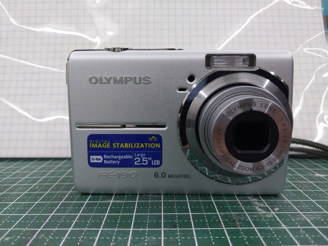 OLYMPUS FE-190 (for repair) (Category: Cameras) located in Manila. Submitted by golden.jrdesamito_water (Listing ID 1378246180, Image 1). Description: OLYMPUS FE-190 3x optical zoom 6.0 Mp unit only📷 ⭕ working zoom woring lcd ❌ broken flash broken autofocus need patience when turning on NO RETURN/REFUND Negotiable if sure buyer.