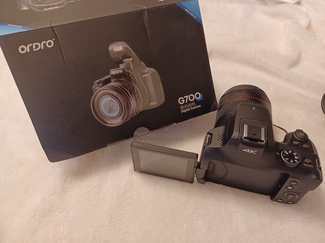 ORDRO G700 數位相機送外置收音麥克風及額外3樣禮物觀塘面交價錢可議